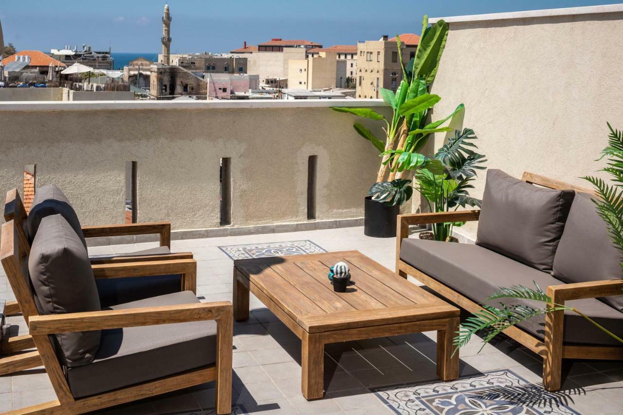Duplex With Sea View Terrace Above The Flea Market Tel Aviv-Jaffa Exterior foto