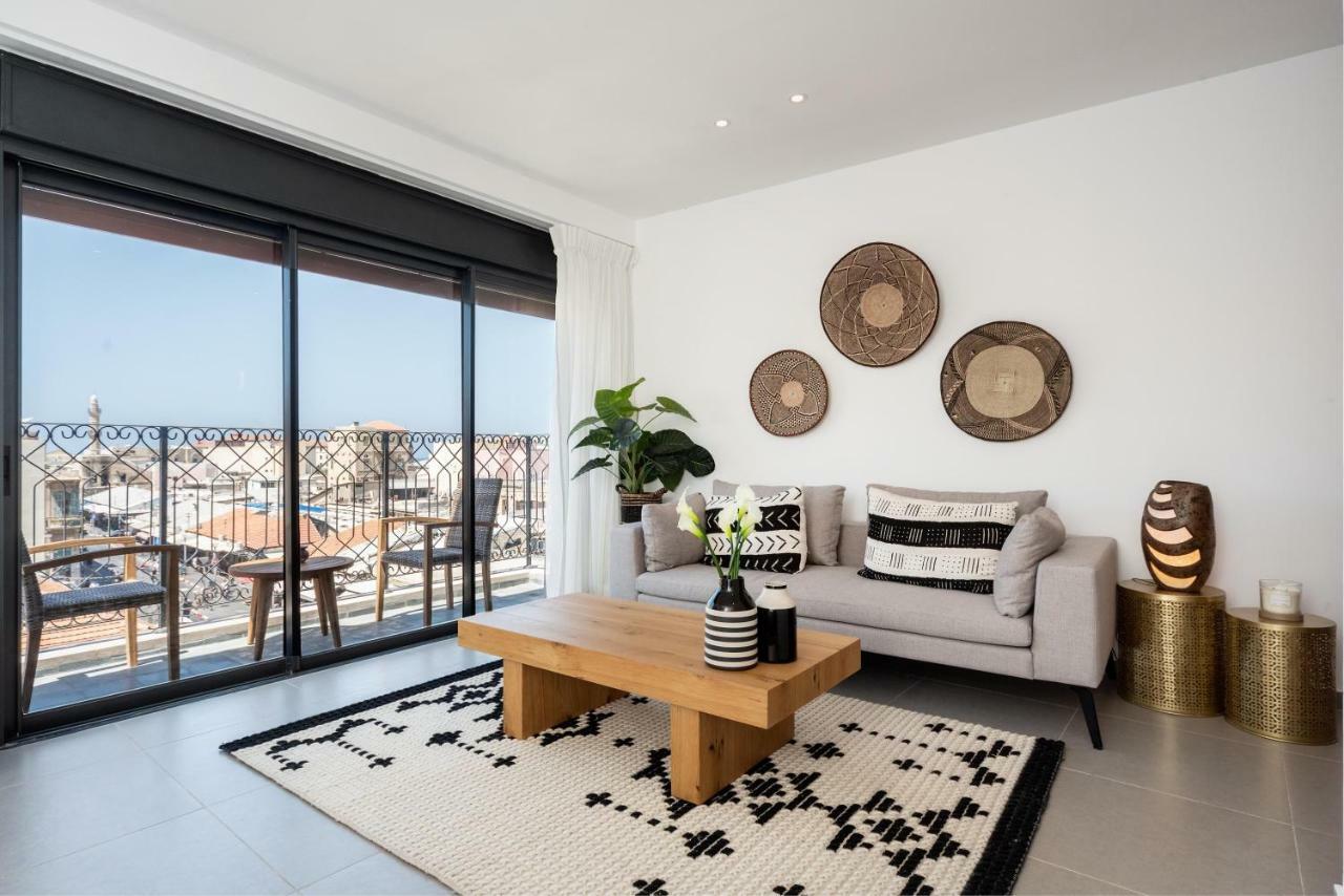 Duplex With Sea View Terrace Above The Flea Market Tel Aviv-Jaffa Exterior foto